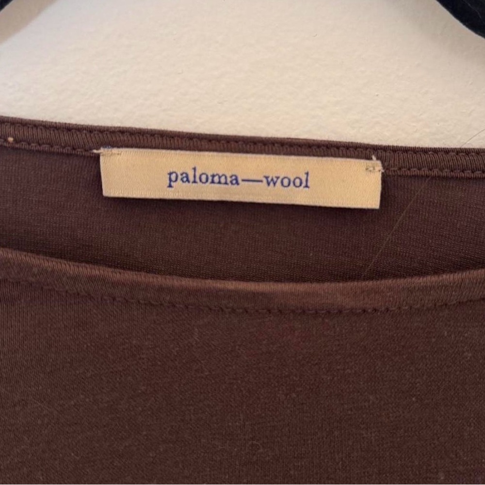 Paloma Wool Long Sleeve Top with Contrasting Trim - Picture 2 of 4